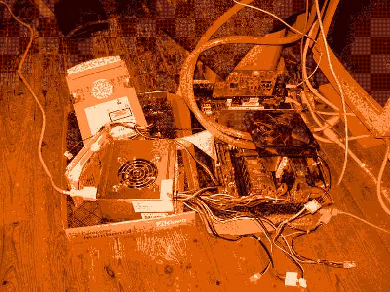 Picture of the computer in May 2003